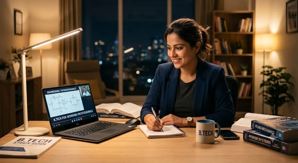 B.Tech for Working Professionals | Eligibility, Admission & Career Guide 2026
