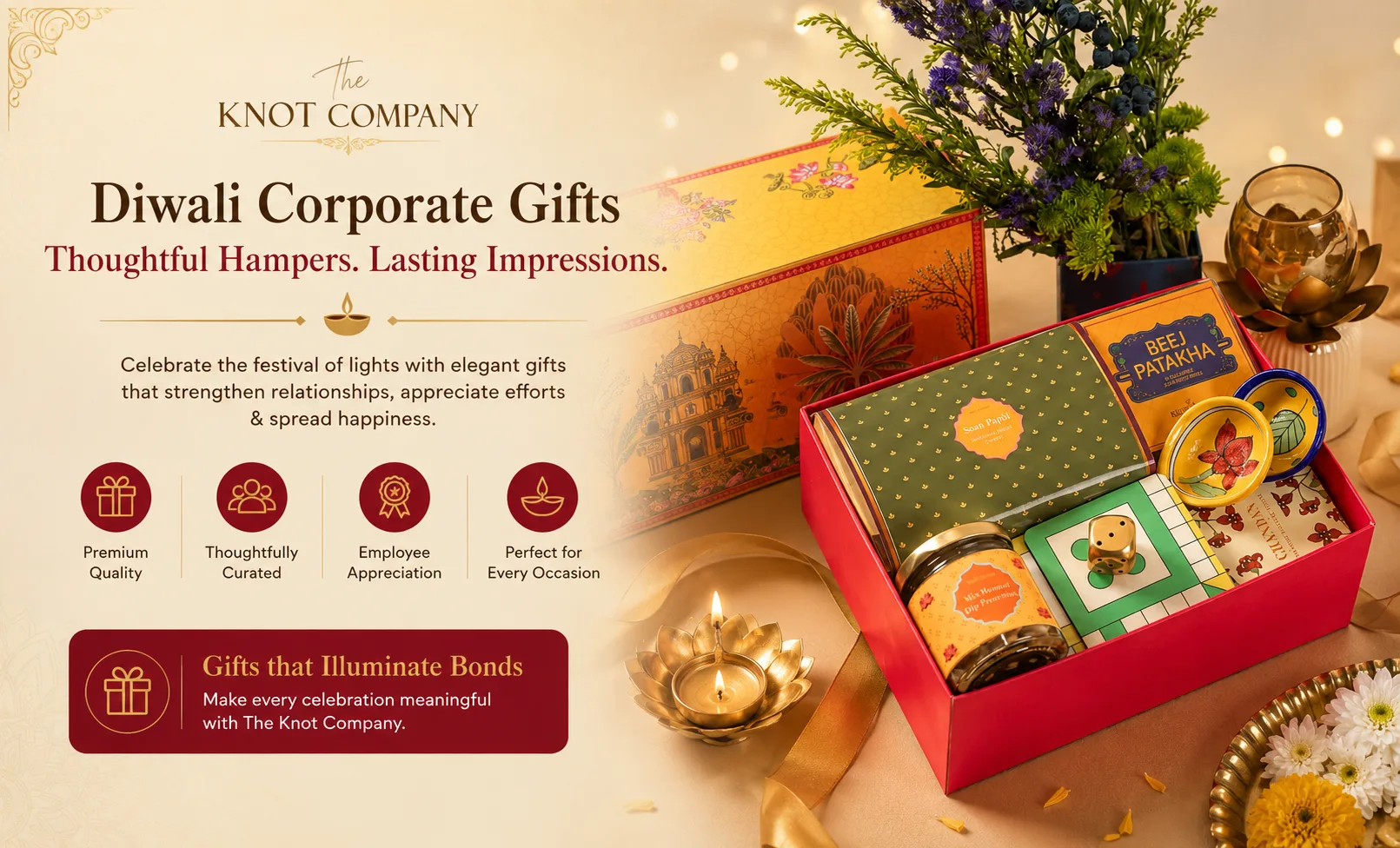 Buy Diwali Corporate Gifts Online: Best Premium Hampers for Businesses in 2026