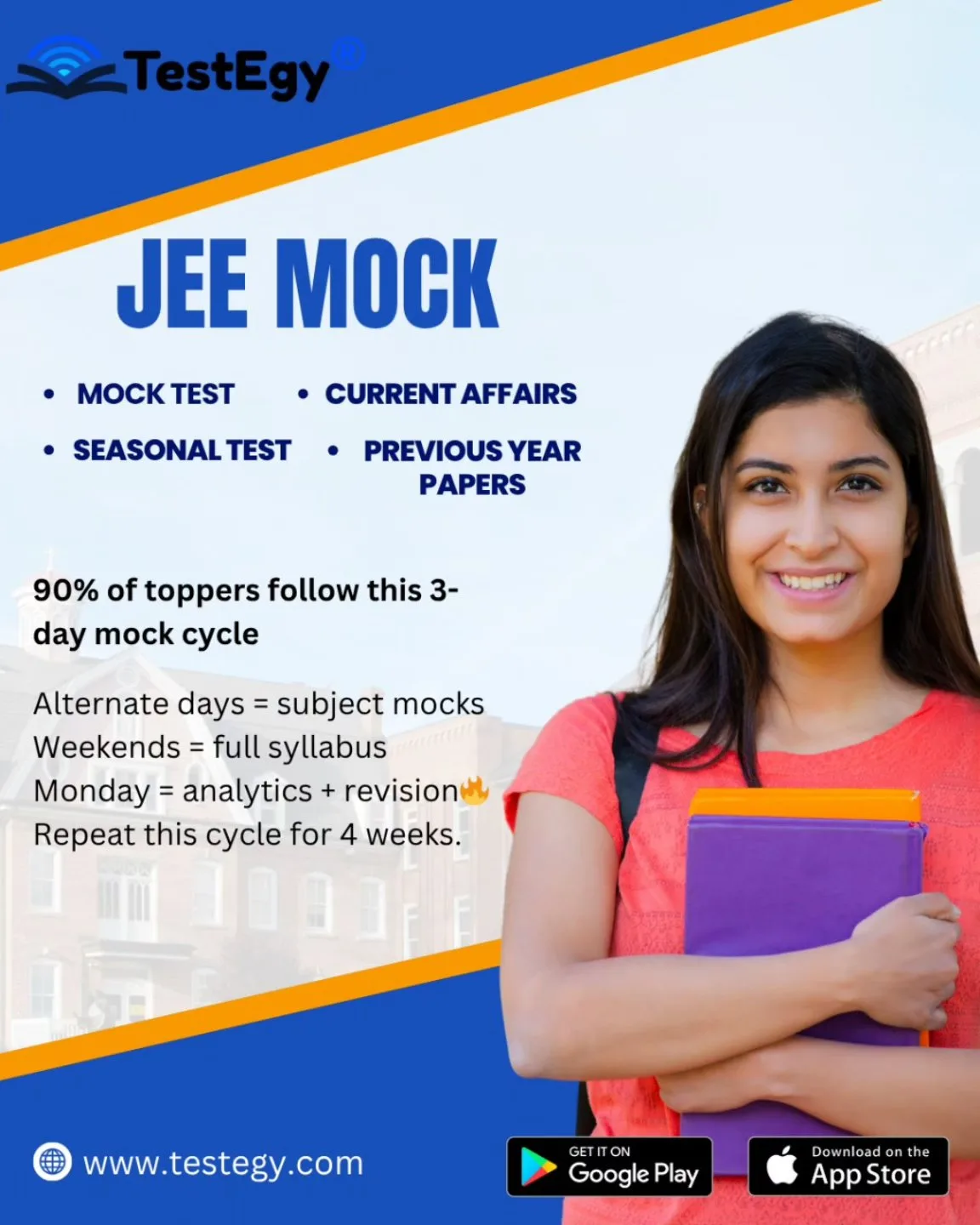 Crack JEE Main & Advanced 2026 with TestEgy's Free Mock Test Series
