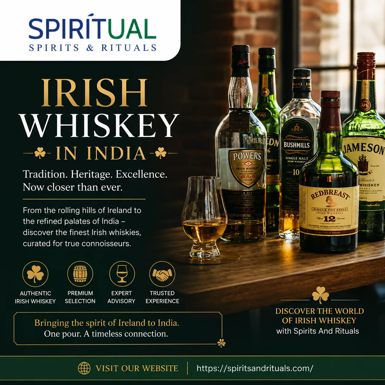 Irish Whiskey in India: The Smooth Spirit Winning New Fans