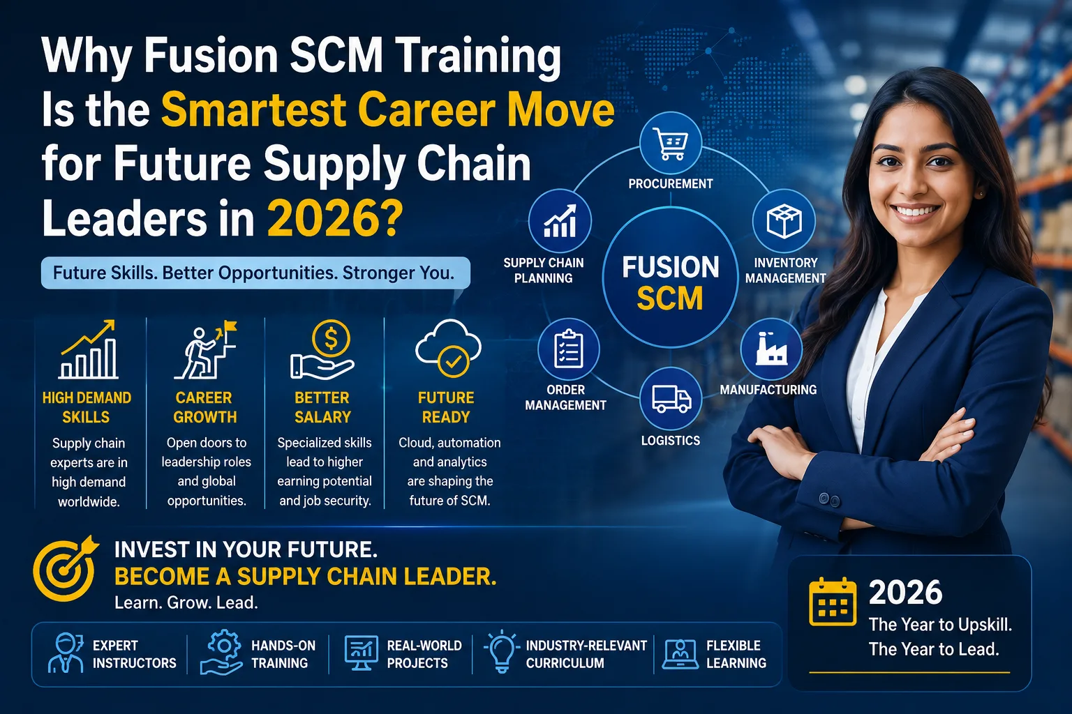 Why Fusion SCM Training Is the Smartest Career Move for Future Supply Chain Leaders in 2026?