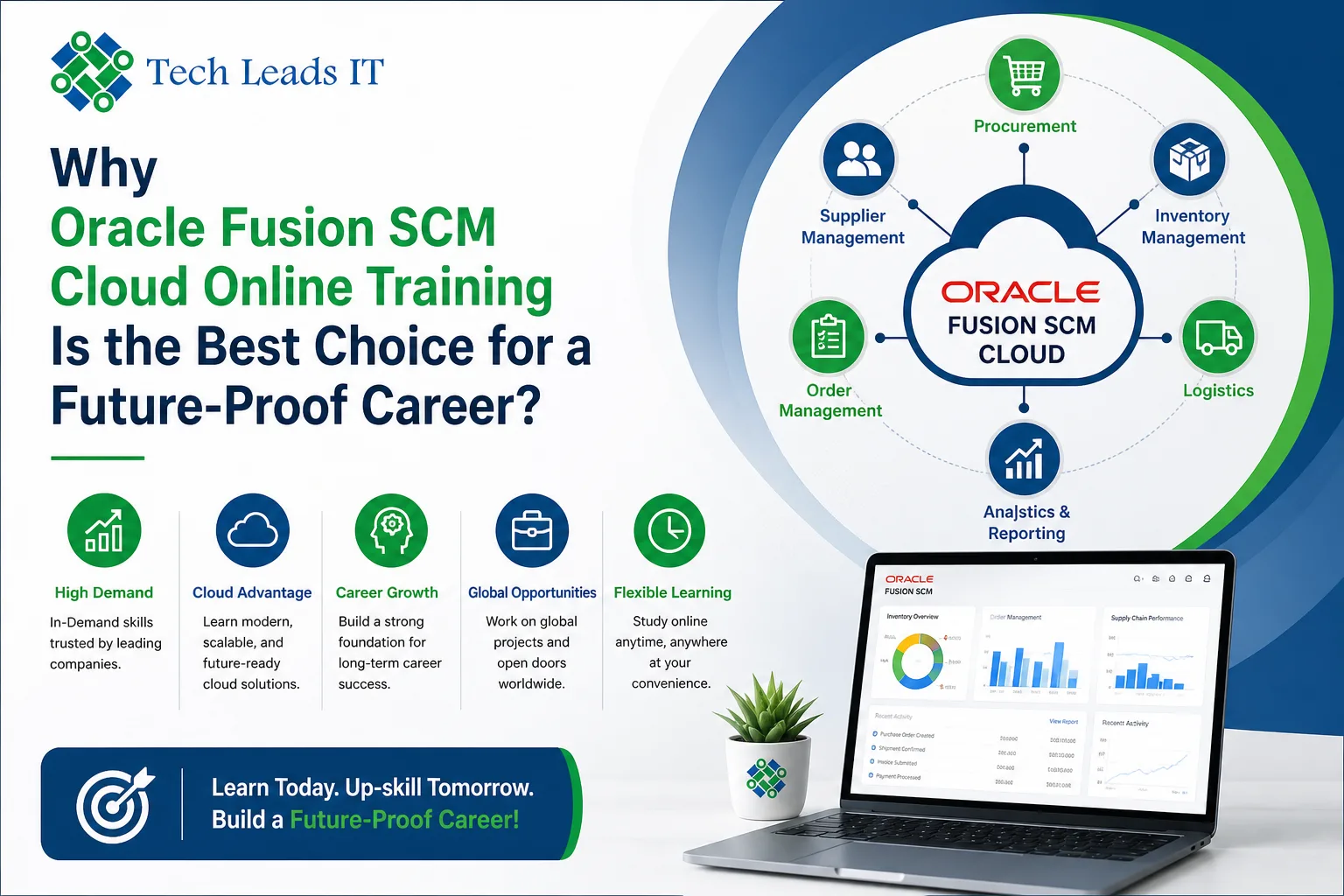 Why Oracle Fusion SCM Cloud Online Training Is the Best Choice for a Future-Proof Career?