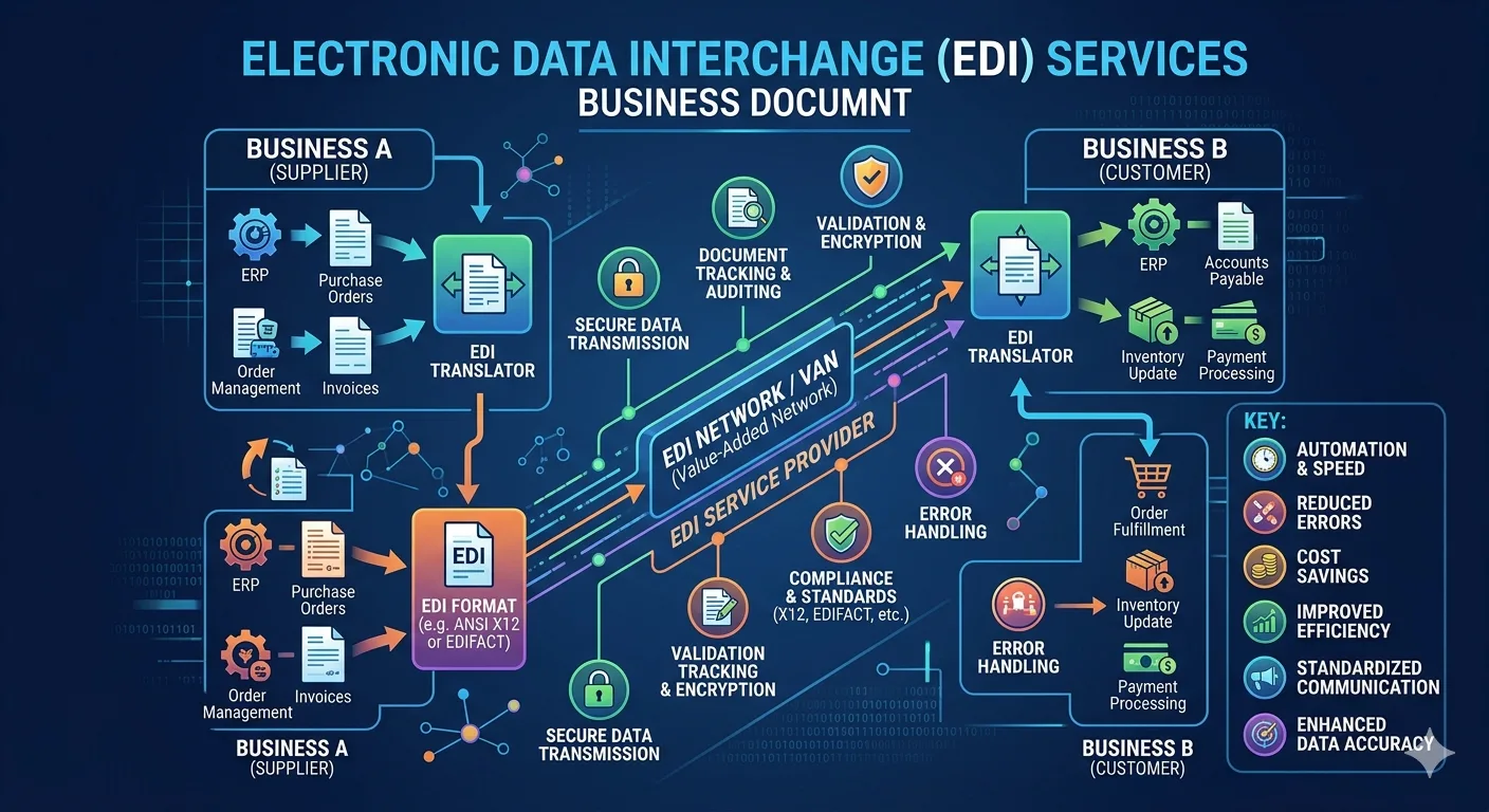 What Are Electronic Data Interchange Services? Explained Simply