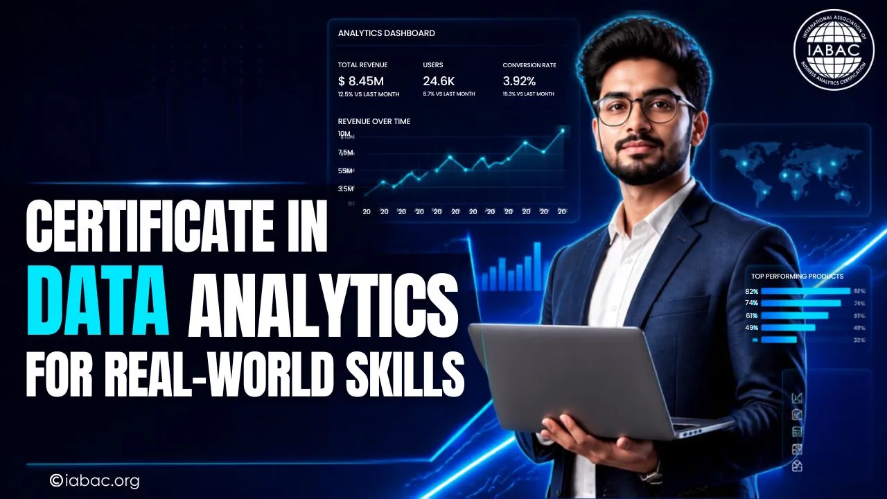 Certificate in Data Analytics for Real-World Skills