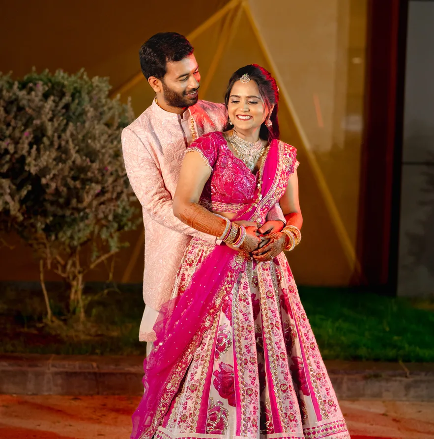 Wedding Portraits with a Fashion-Inspired Touch