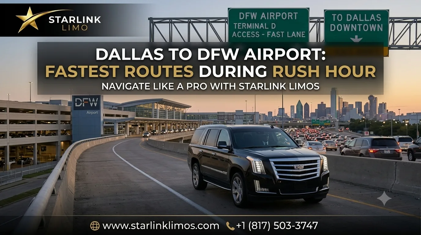 Dallas to DFW Airport: Fastest Routes During Rush Hour