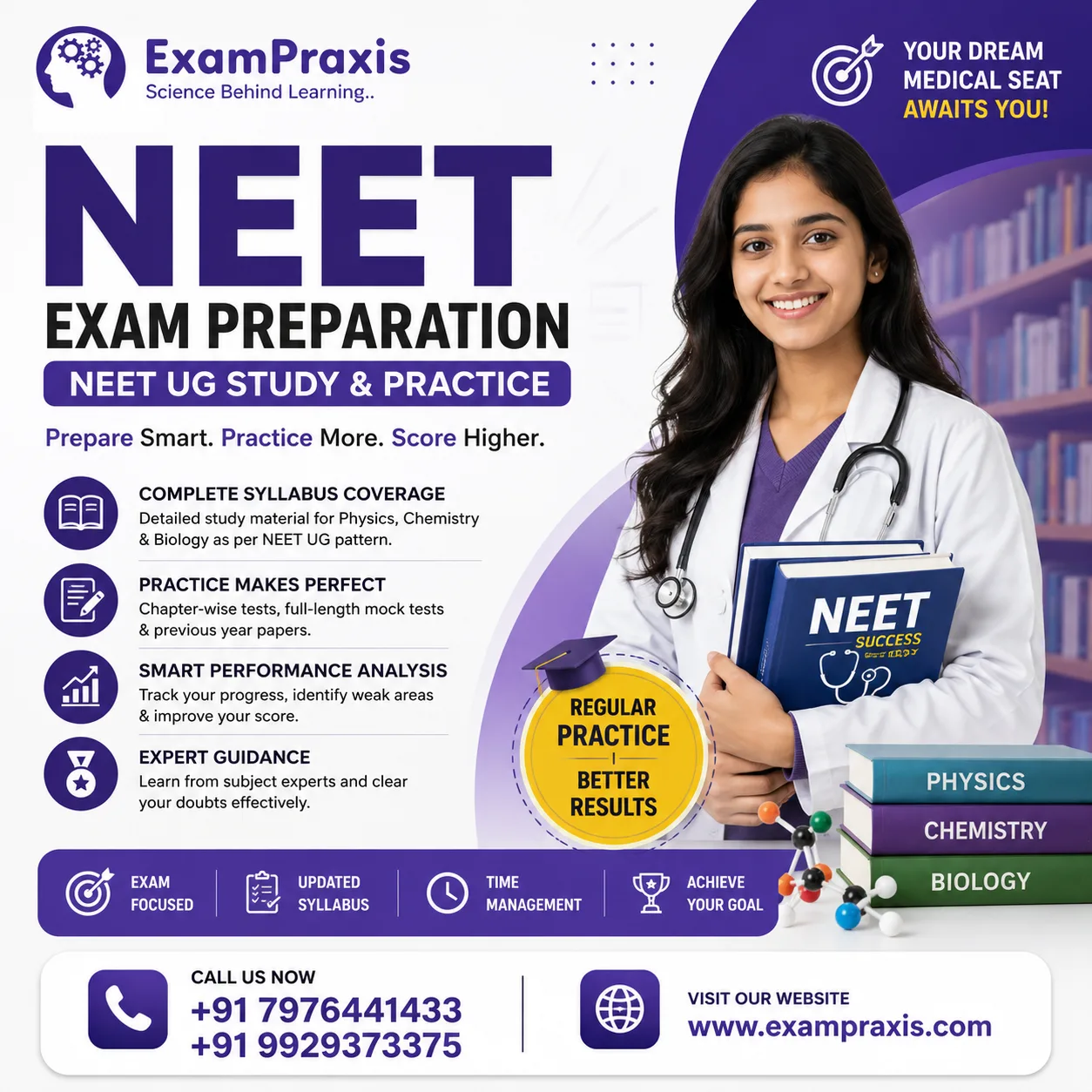 NEET Exam Preparation – NEET UG Study & Practice | ExamPraxis