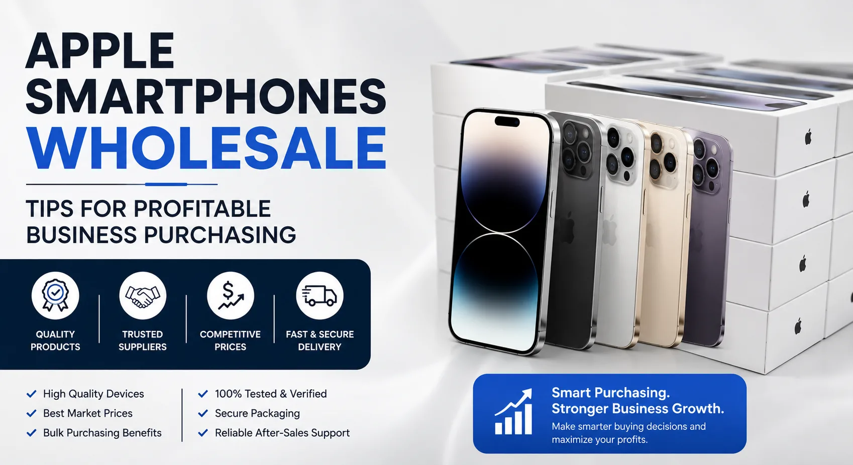 Apple iPhone Wholesale: Tips for Profitable Business Purchasing