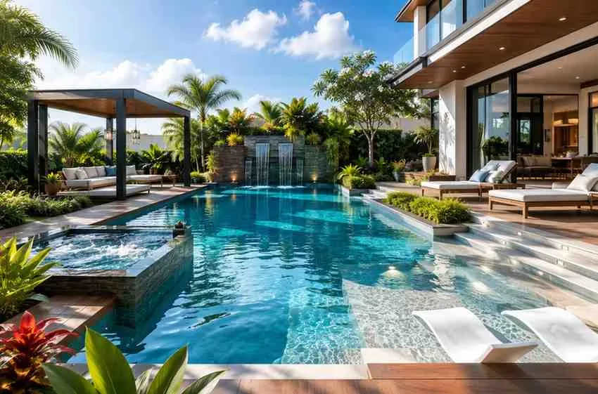 What is the price of swimming pool in Kolkata?