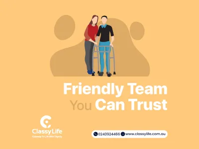 Classy Life can deliver reliable SIL support and in-home care services that focus on building independence, confidence, and a genuine sense of belonging in our participants