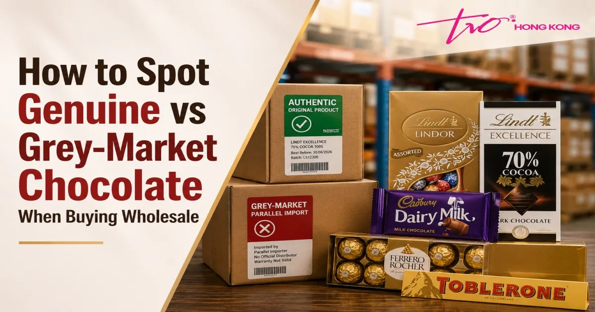 How to Spot Genuine vs Grey-Market Chocolate When Buying Wholesale