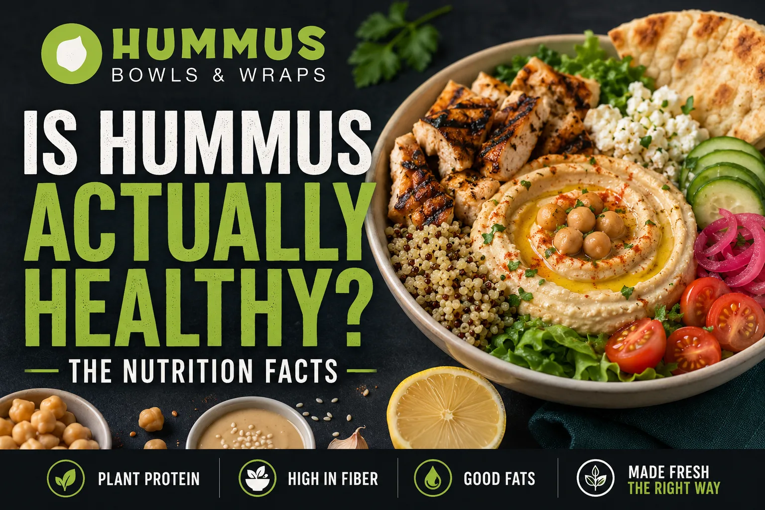 Is Hummus Actually Healthy? The Nutrition Fact