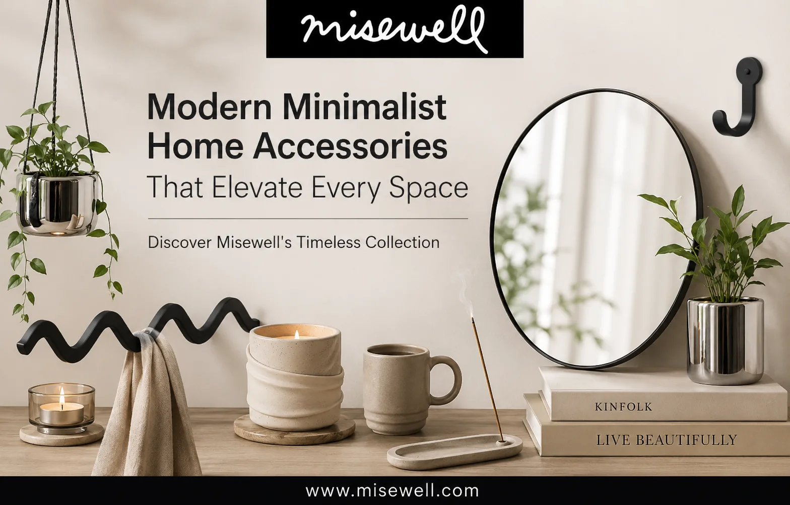 Modern Minimalist Home Accessories That Elevate Every Space: Discover Misewell's Timeless Collection