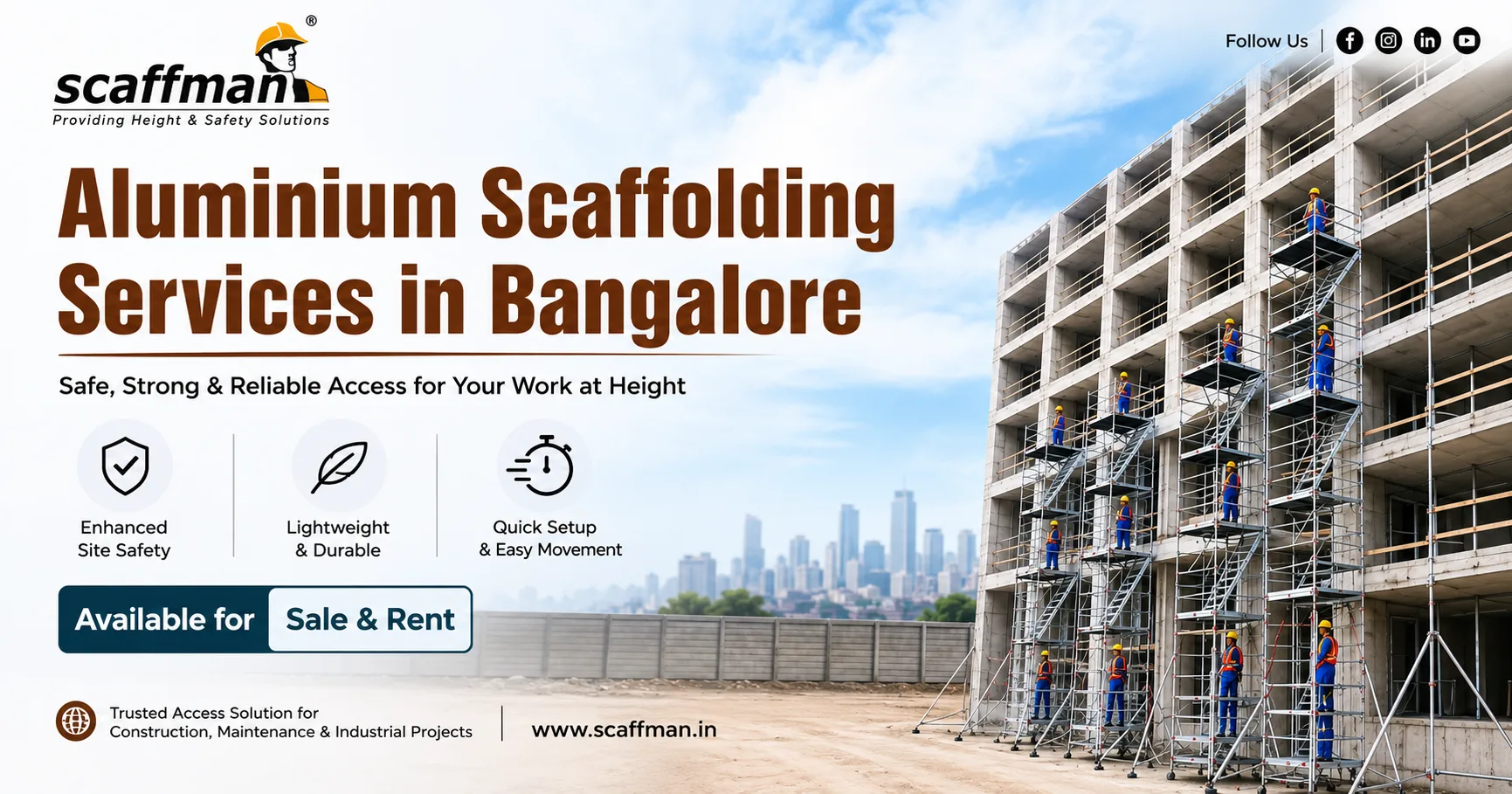 How Flexible Scaffolding Solutions Help Businesses Manage Short-Term Work Projects