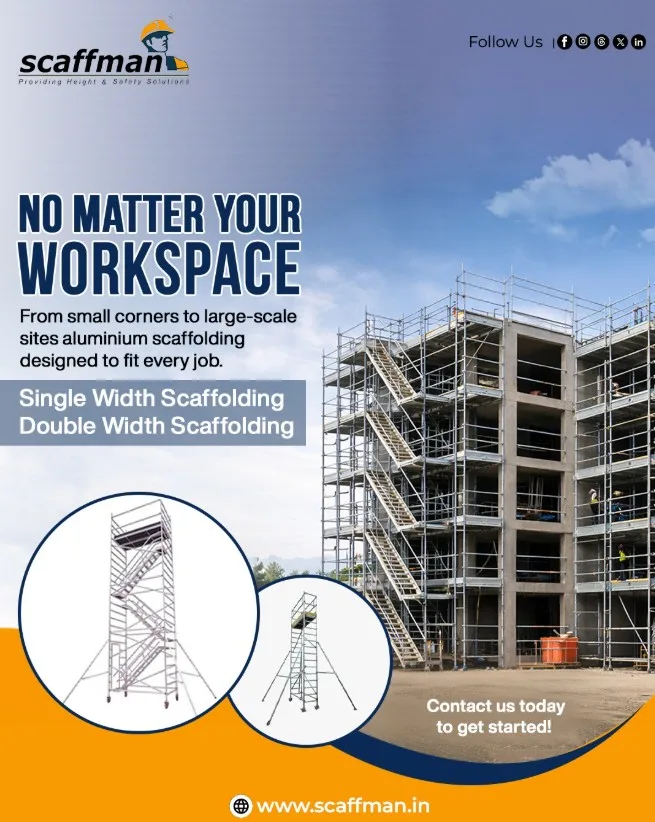 Reliable Aluminium Scaffolding Rental & Services in Bangalore