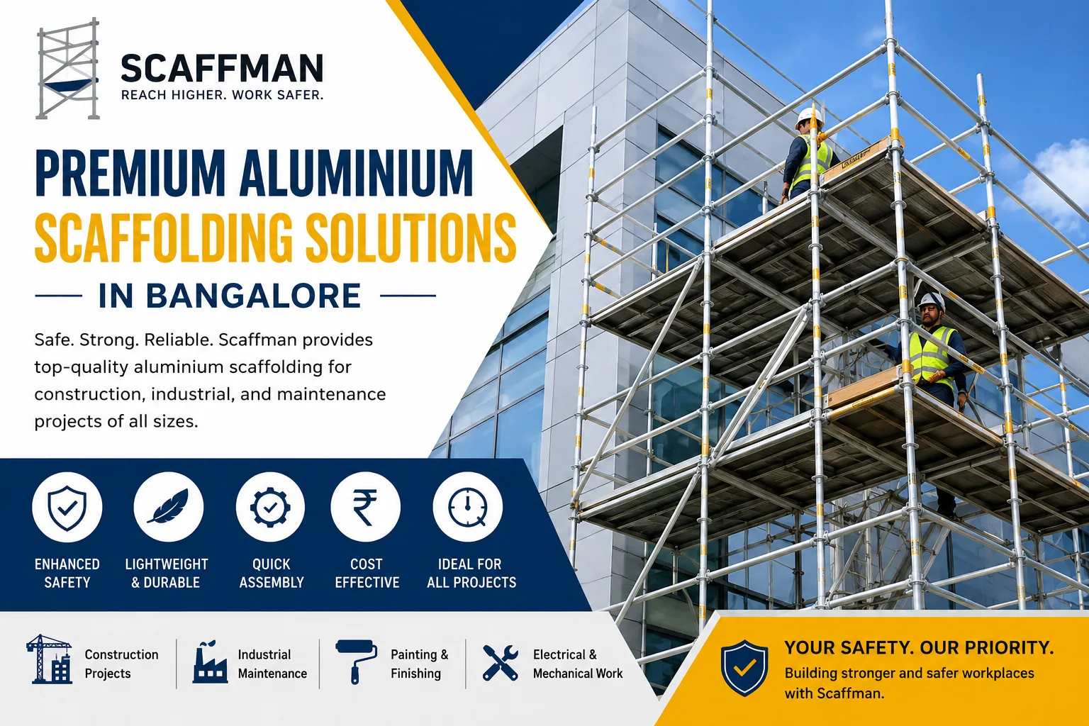 The Smart Choice for Aluminium Scaffolding Solutions in Bangalore