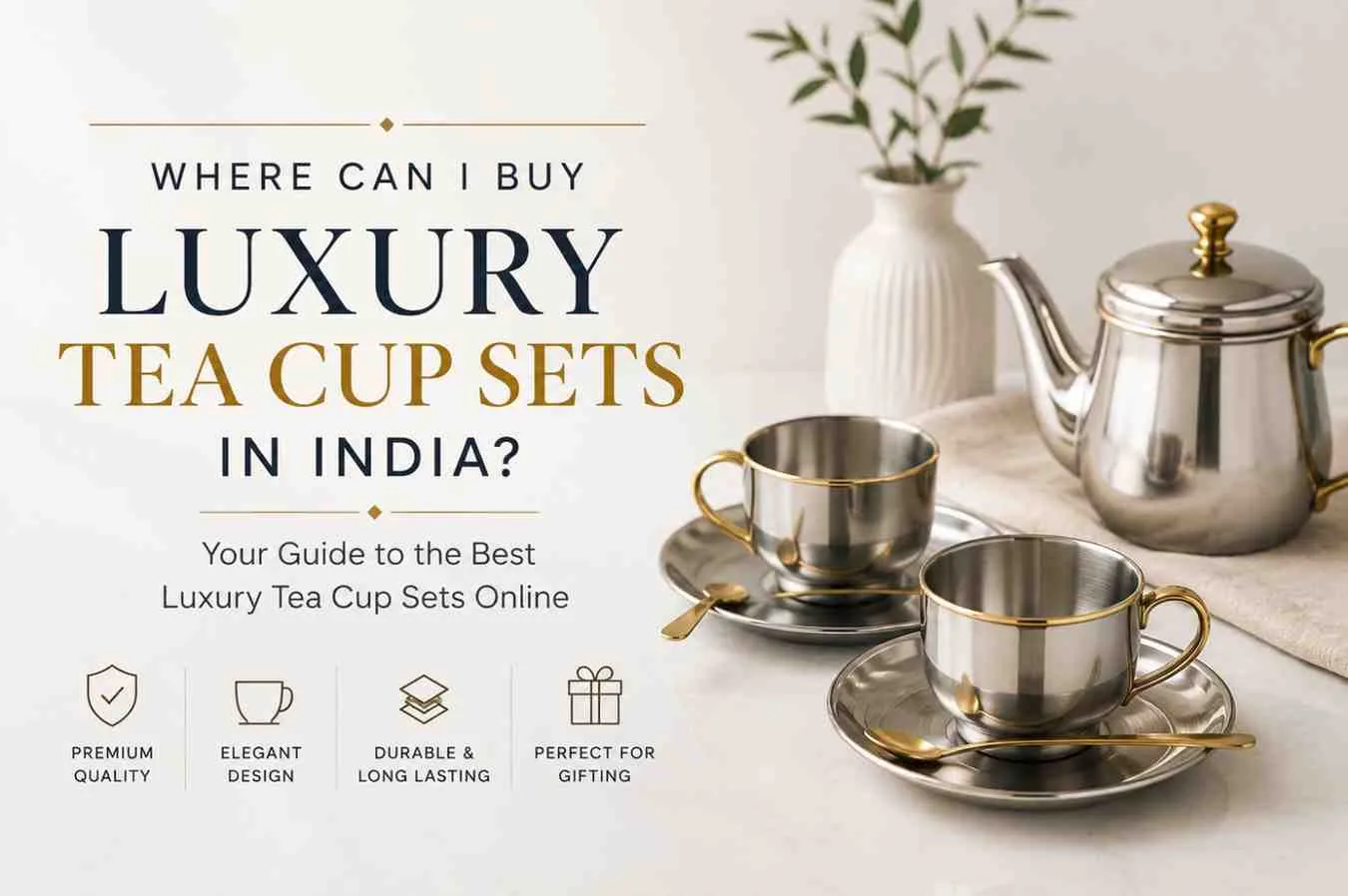 Where Can I Buy Luxury Tea Cup Sets in India?