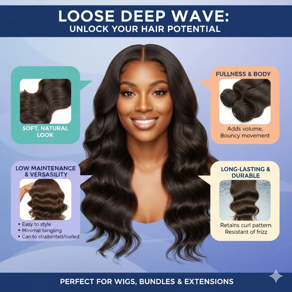 Deep Wave Hair Extensions: The Ultimate Guide to Natural-Looking Volume