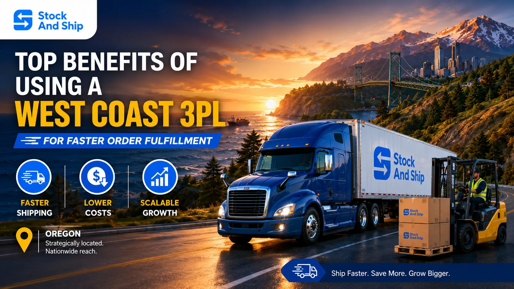 Top Benefits of Using a West Coast 3PL for Faster Order Fulfillment