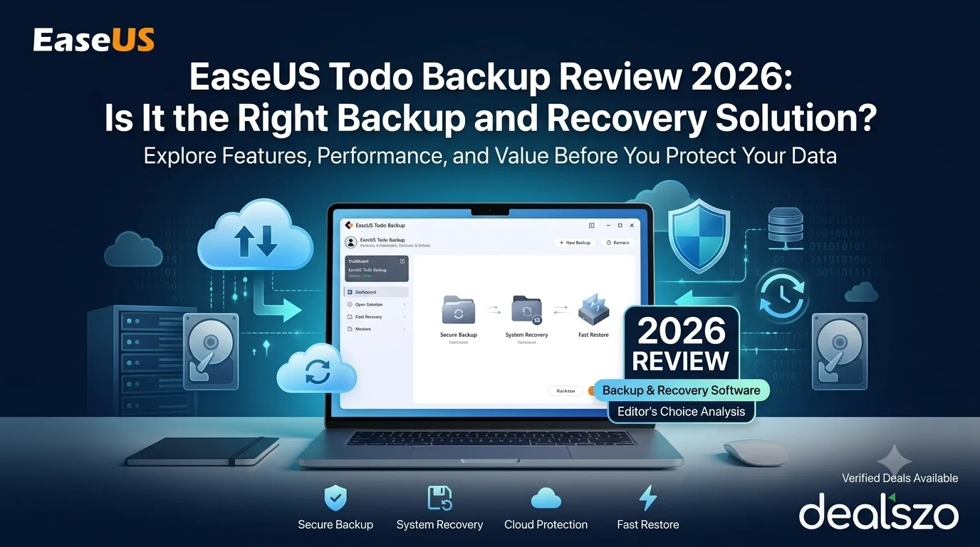 EaseUS Todo Backup Review 2026: Is It the Right Backup and Recovery Solution?