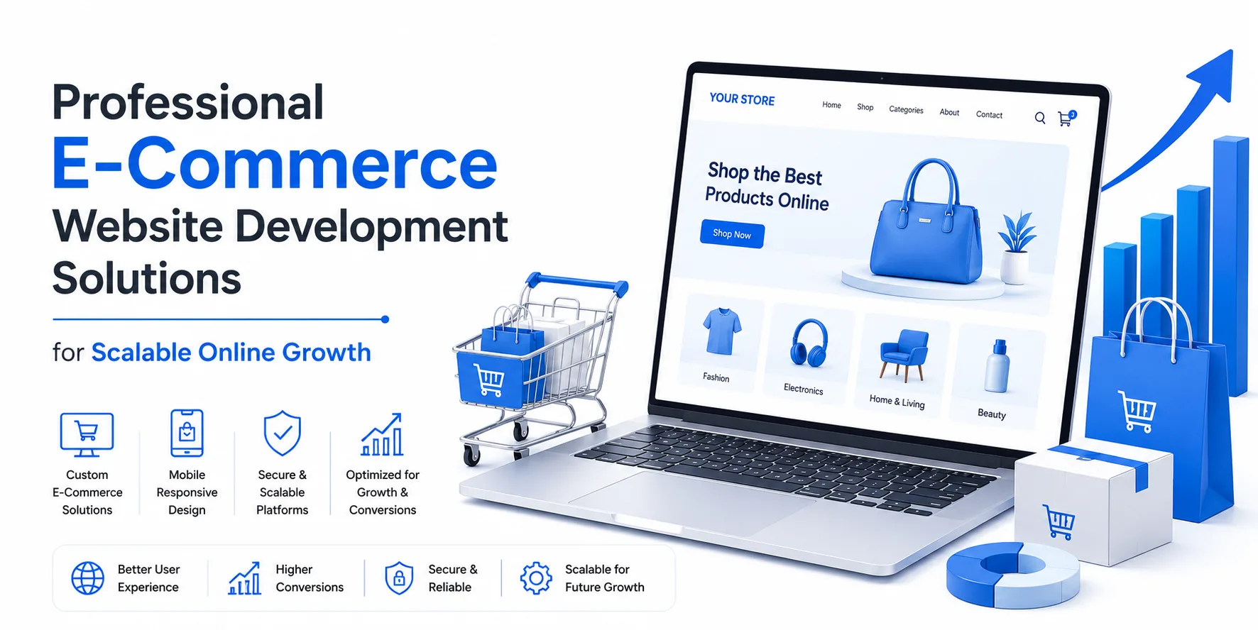 Professional E-Commerce Website Development Solutions for Scalable Online Growth
