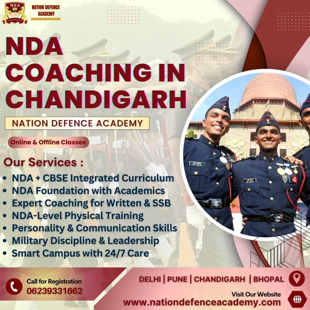 Start Your Defence Career with Nation Defence Academy, the Best NDA Institute in Chandigarh