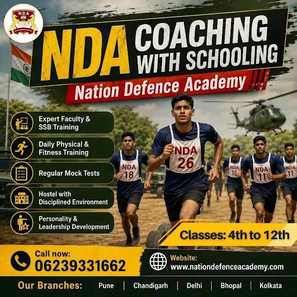NDA Academy in Pune for Written Exam & SSB Coaching | Nation Defence Academy