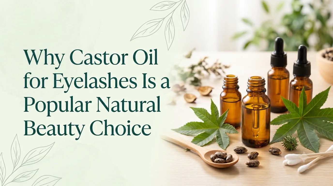 Why Castor Oil for Eyelashes Is a Popular Natural Beauty Choice
