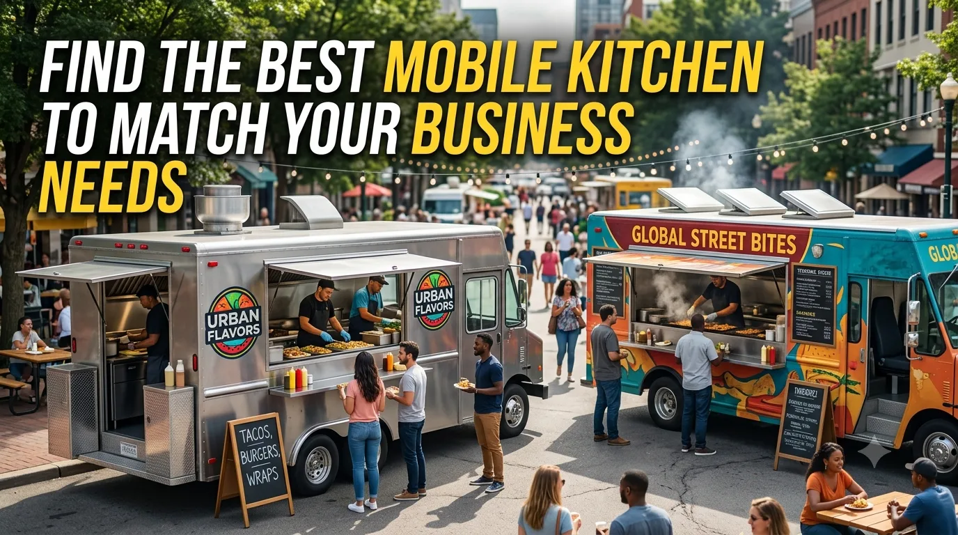 Find the Best Mobile Kitchen to Match Your Business Needs