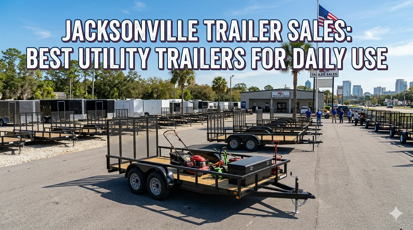 Jacksonville Trailer Sales: Best Utility Trailers for Daily Use