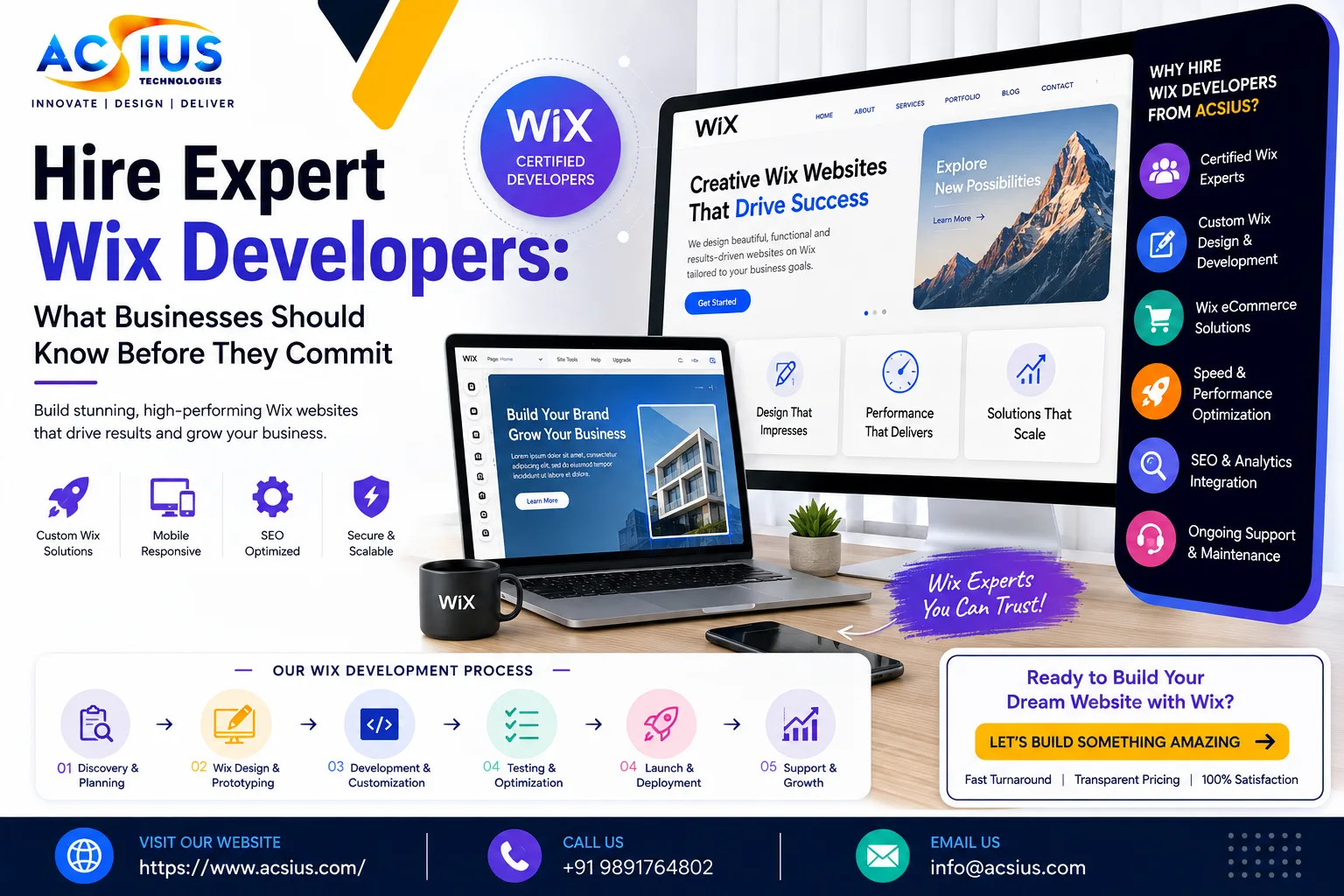 Hire Expert Wix Developers: What Businesses Should Know Before They Commit