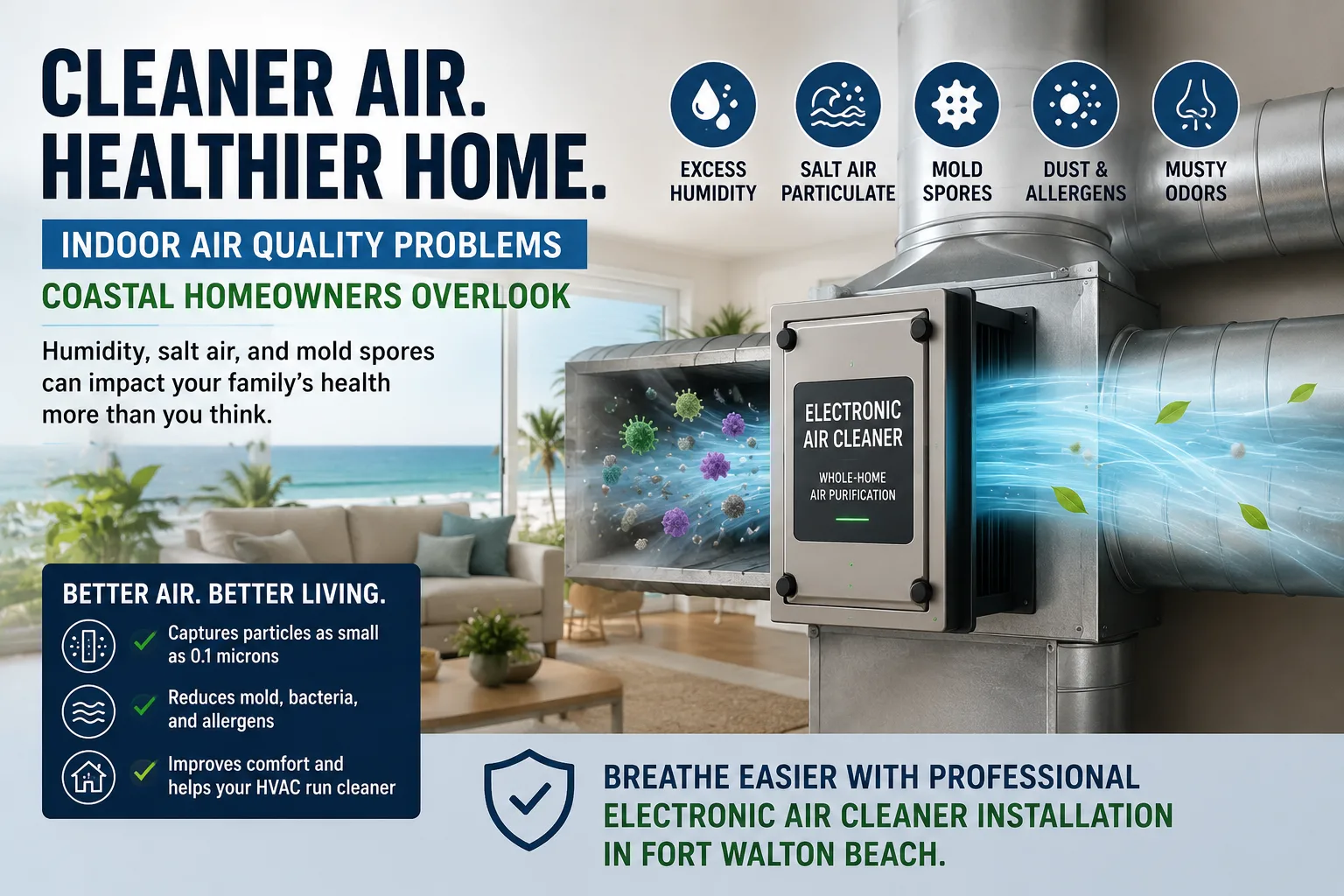 Indoor Air Quality Problems Coastal Homeowners Overlook