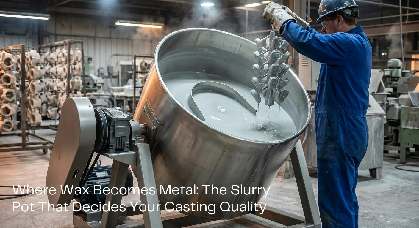 The Slurry Pot Is the Quiet Workhorse of Every Investment Casting Shell