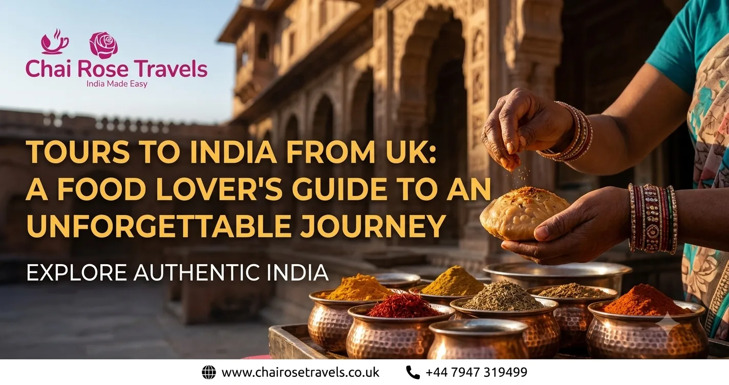Tours to India from UK: A Food Lover's Guide to an Unforgettable Journey