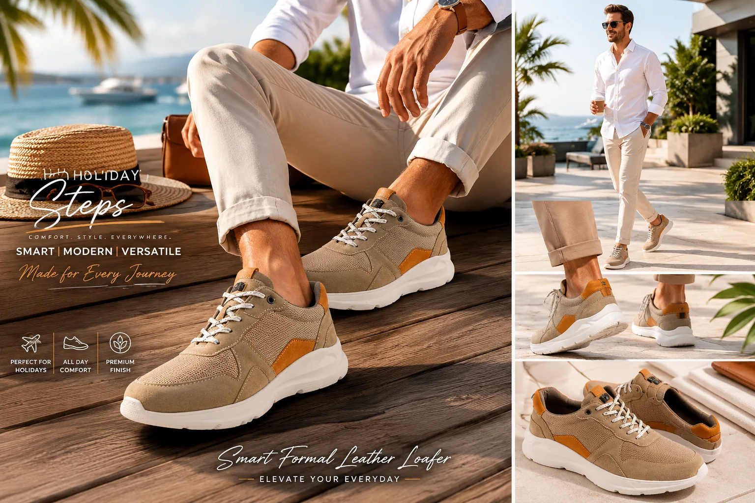 Holiday Shoes for Men: Style and Comfort for Every Getaway