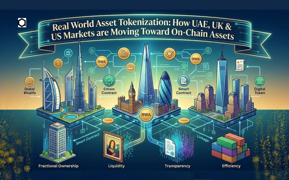 The Global Shift to On-Chain Assets: How UAE, UK & US Are Driving RWA Tokenization