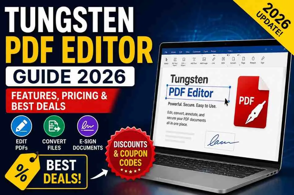 Tungsten PDF Editor Guide 2026: Features, Pricing & Best Deals