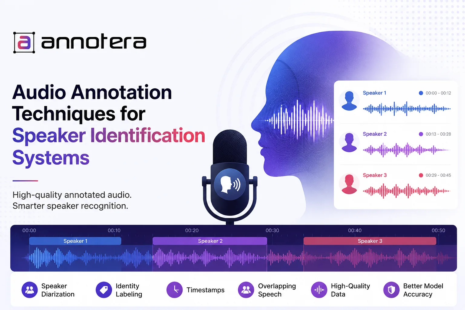 Audio Annotation Techniques for Speaker Identification Systems