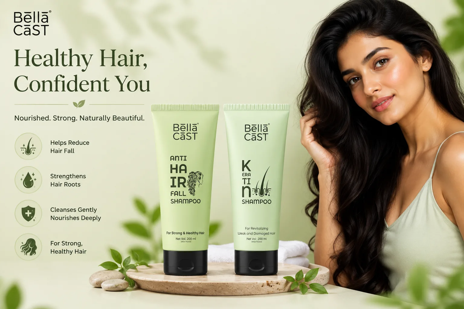 Anti Hair Fall Shampoo For Stronger Hair