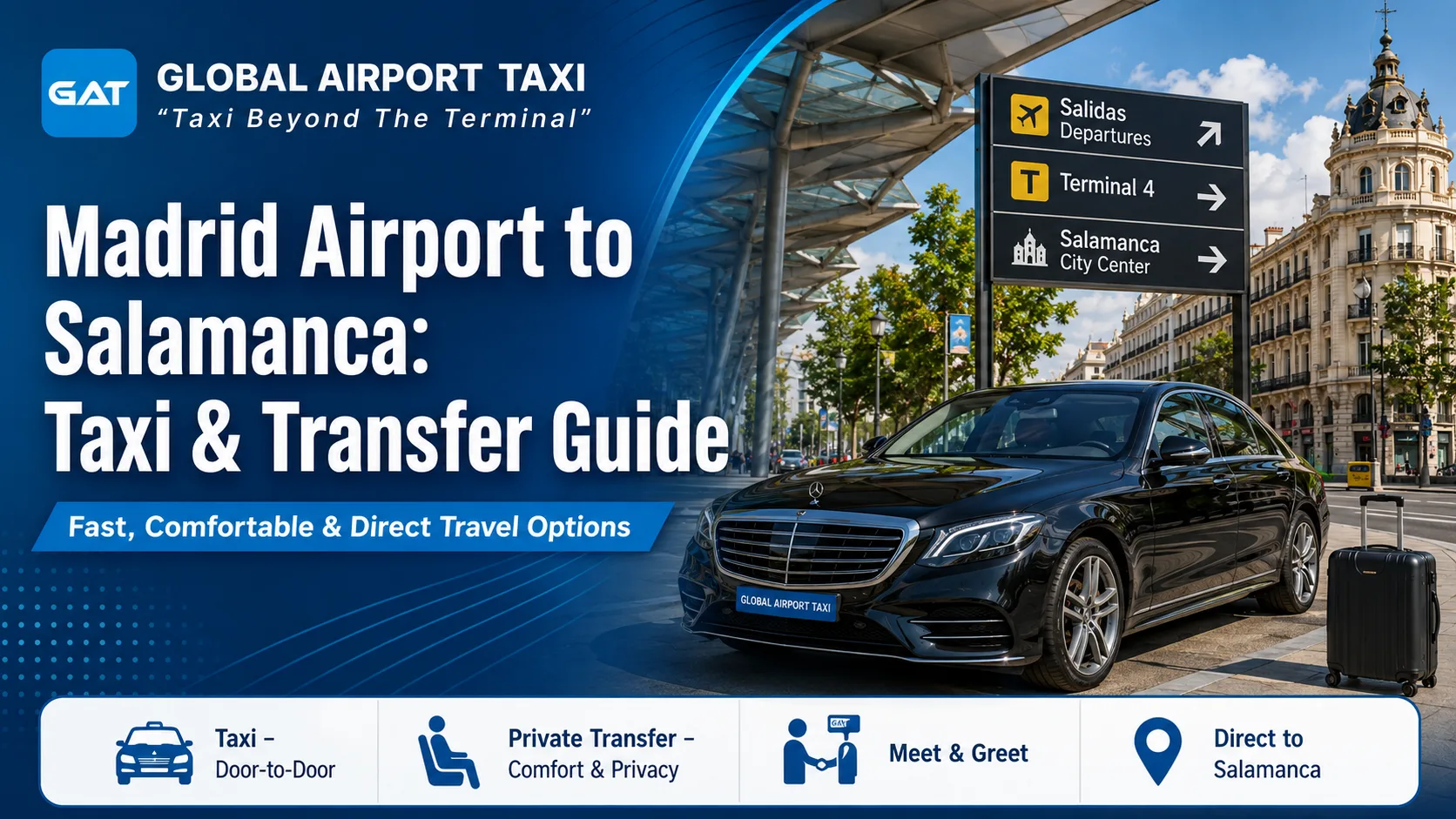 Madrid Airport to Salamanca: Taxi & Transfer Guide