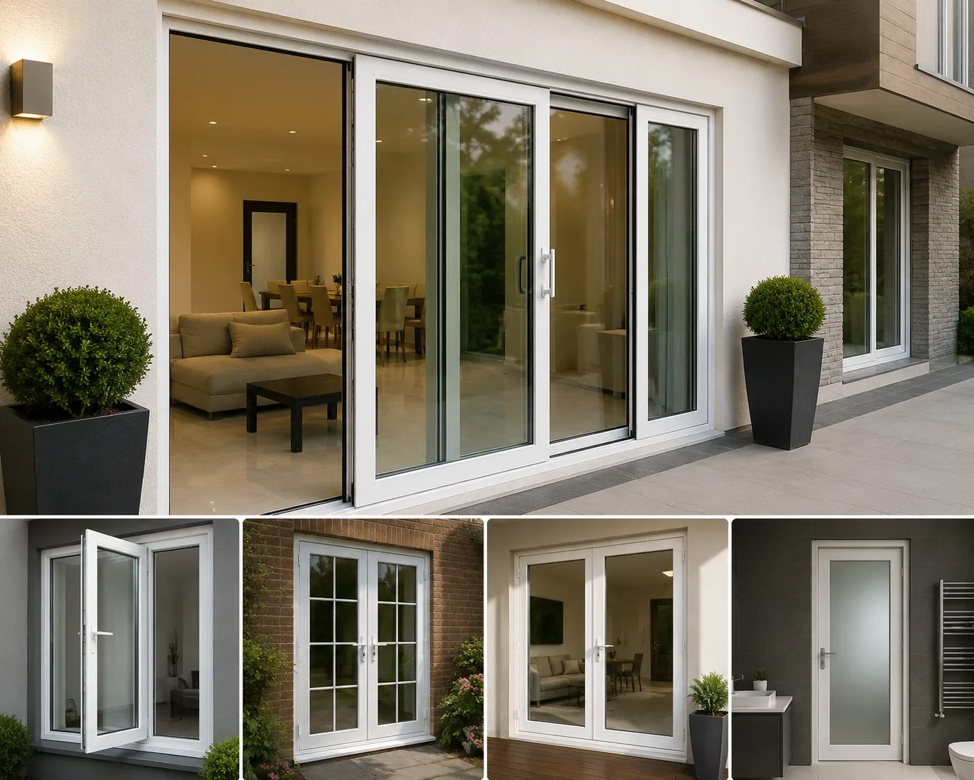 UPVC Door Manufacturers In Chennai for Stylish Designs, Better Security & Easy Maintenance