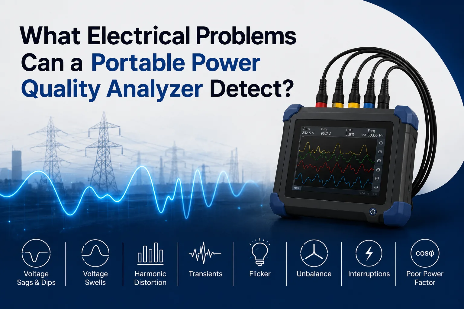 What Electrical Problems Can a Portable Power Quality Analyzer Detect?