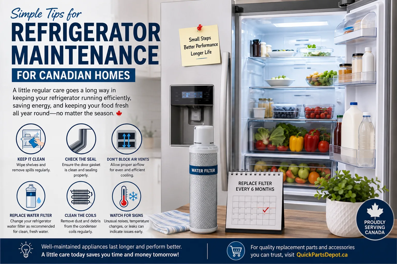 Why Regular Refrigerator Maintenance Matters for Canadian Homes