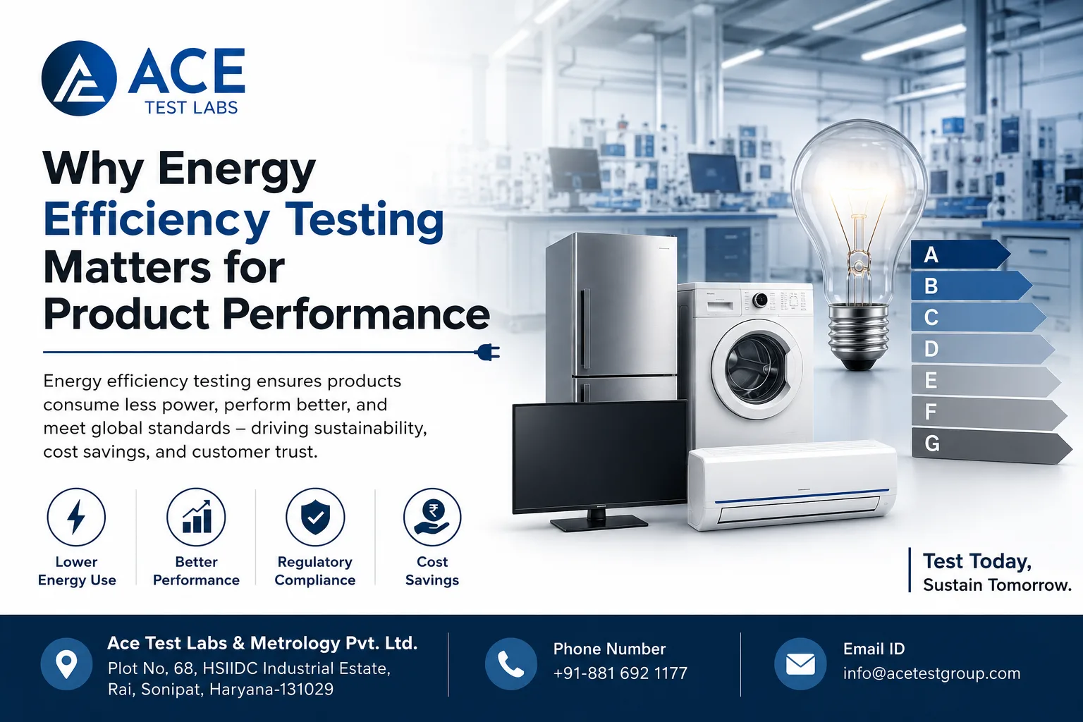 Why Energy Efficiency Testing Matters for Product Performance