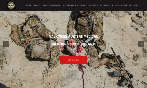 Three Courses. One Standard. The Valkyries Austere Medical Solutions Training Philosophy.
