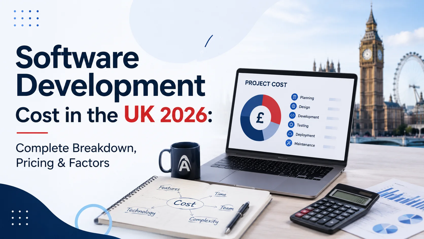 Software Development Cost in the UK 2026: Complete Breakdown, Pricing & Factors