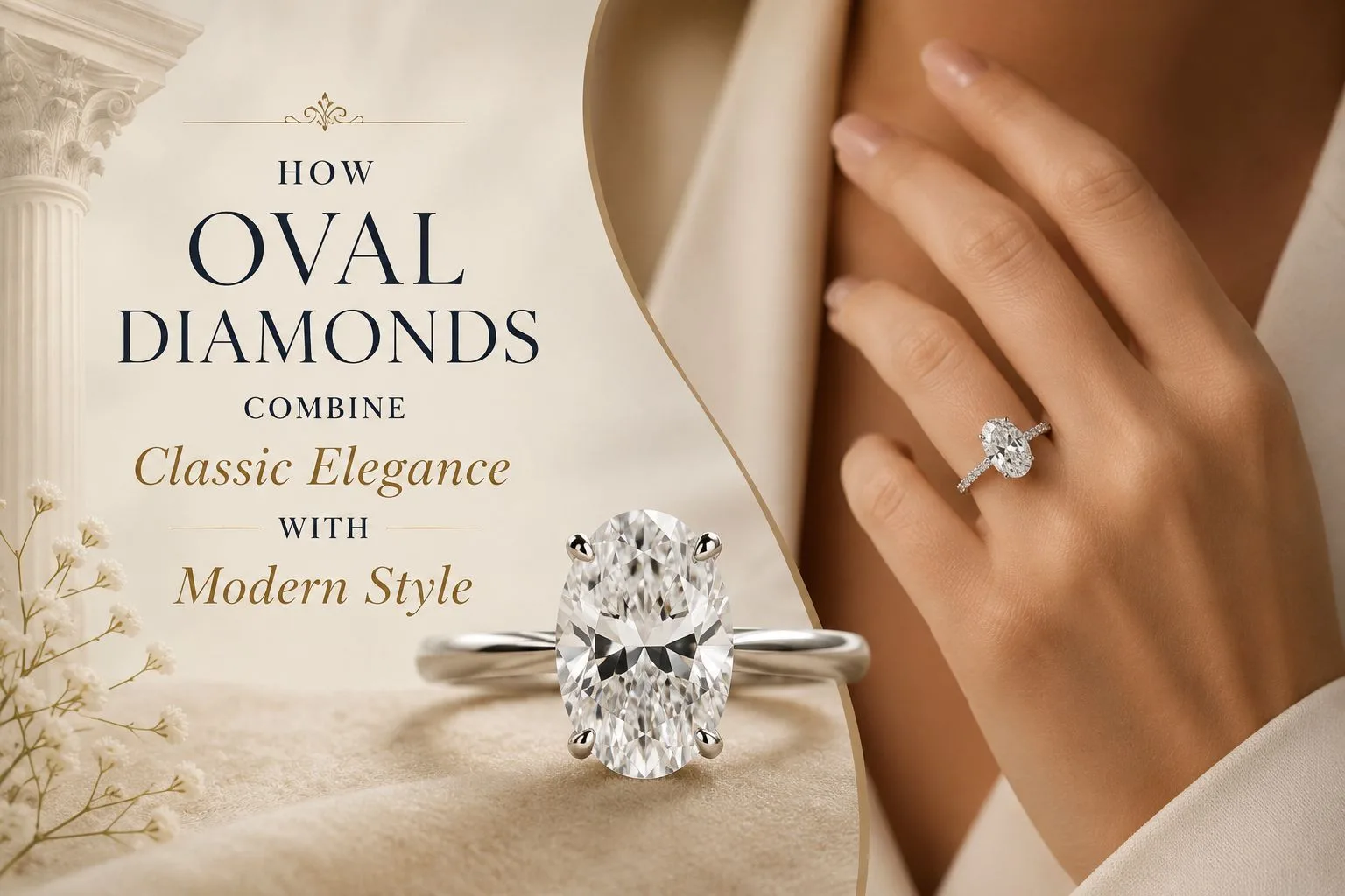How Oval Diamonds Combine Classic Elegance With Modern Style