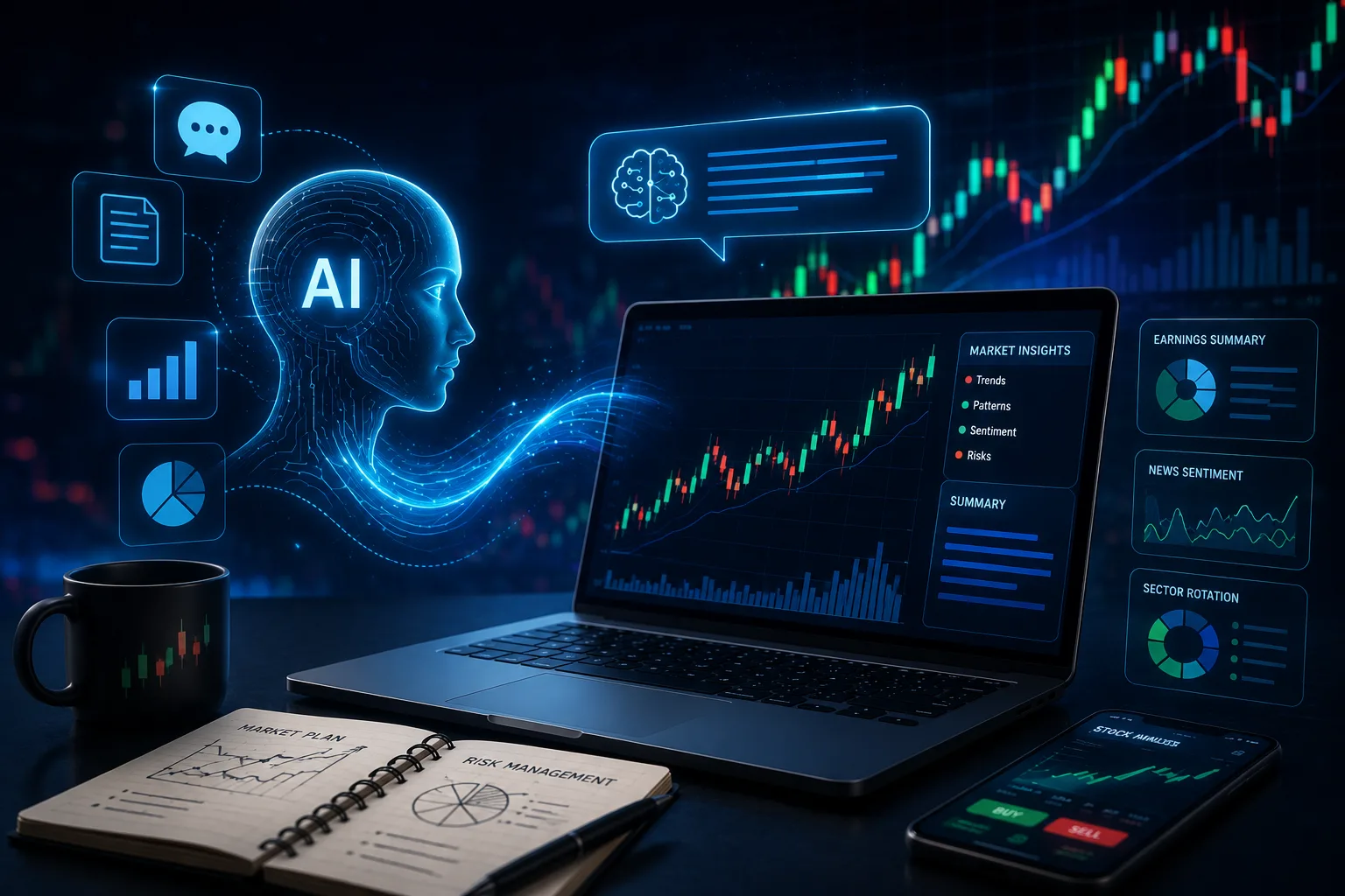 How Retail Traders Are Using LLMs for Market Research