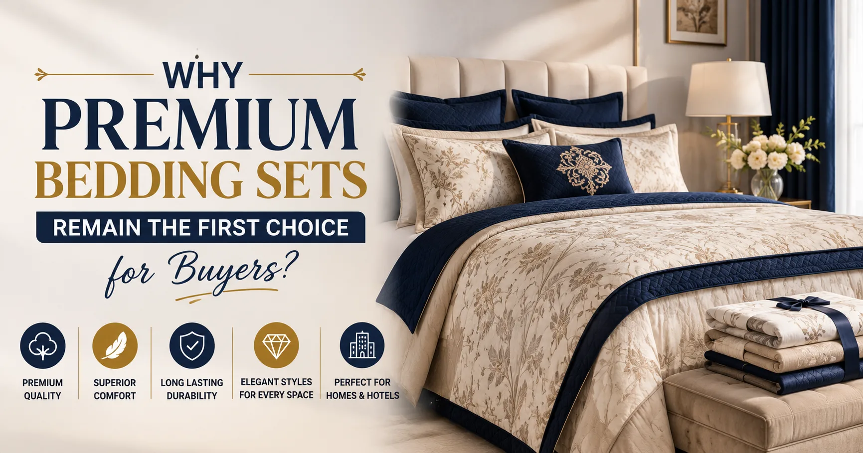 Why Premium Bedding Sets Remain the First Choice for Buyers?