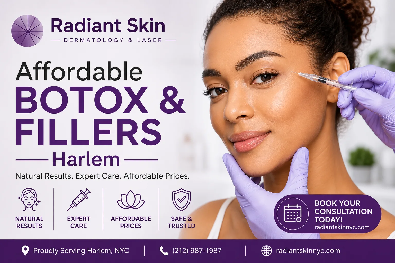 Affordable Botox and Fillers Harlem: The Smart Choice for Youthful-Looking Skin